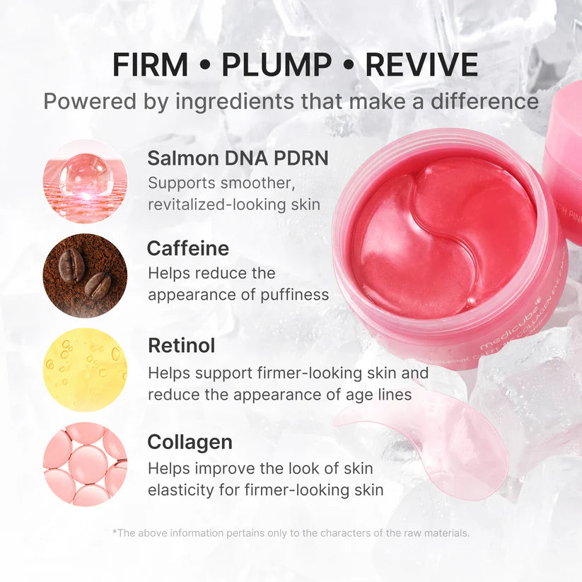 Medicube PDRN Caffeine Collagen Eye Patches